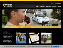 Tablet Screenshot of coferseguridad.com